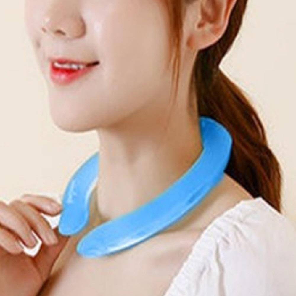 넥 얼음 쿨 넥링 넥 칠러 목 거는 얼음 - 상품 이미지
