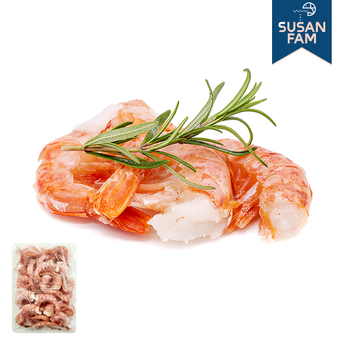 아르헨티나 홍새우 이지필 1kg(약45~55미) 붉은 킹단 새우 - 상품 이미지