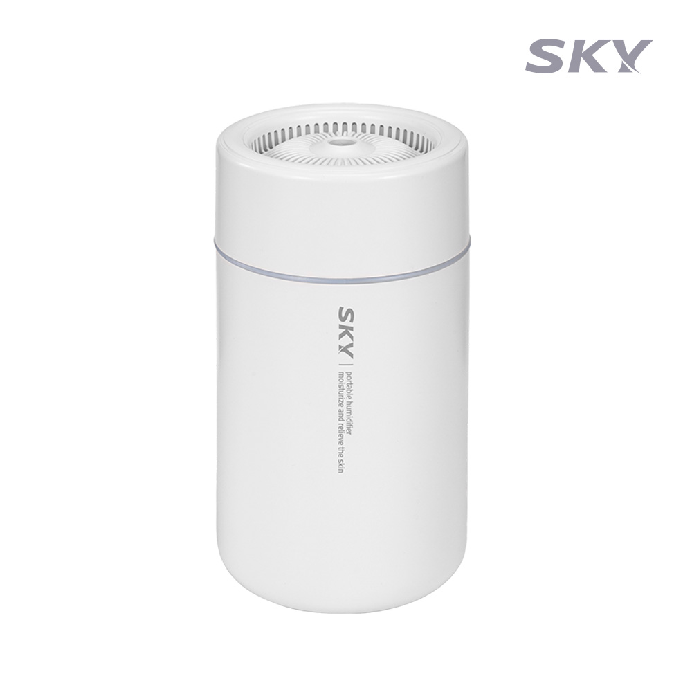 케어 MH10 C타입 차량용 책상용 초음파 미니 가습기 화이트