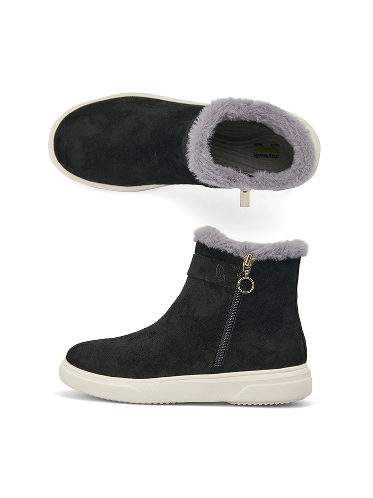 데이워크 발편한 아치깔창 여성 앵클부츠 네쥬 블랙 DW30030-BKS - 상품 이미지