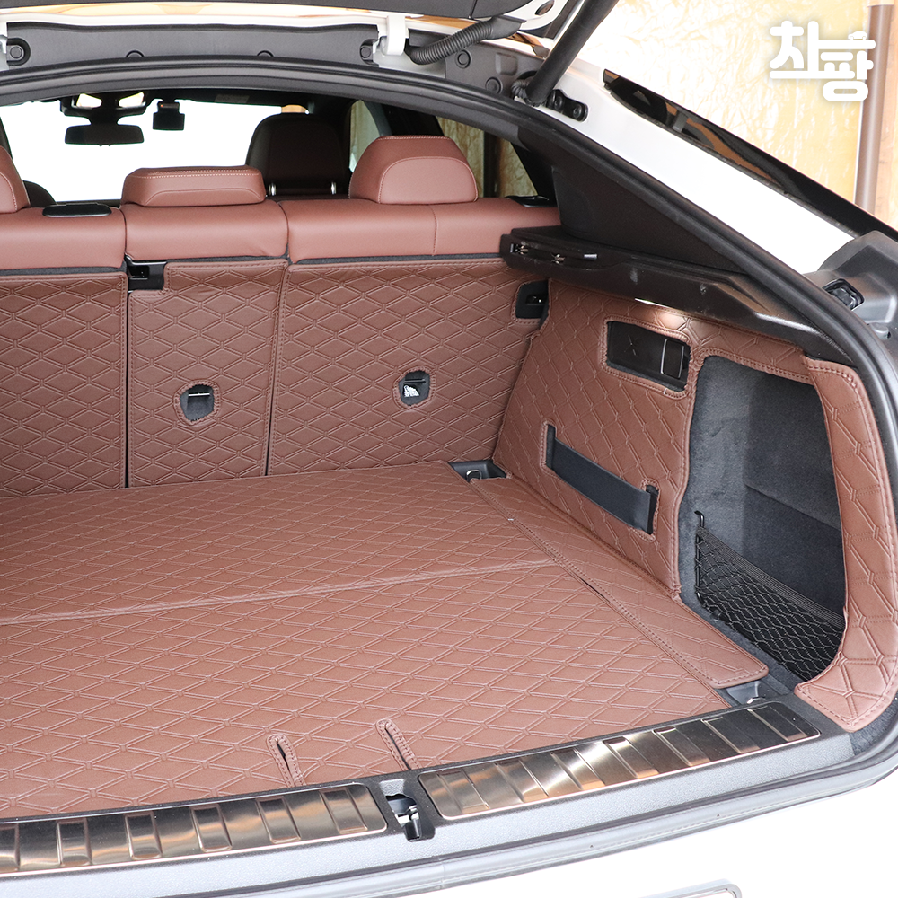 차팡 트렁크매트 BMW X6 3세대(20년-) MSP 유/그물망O 차박매트 풀커버 - 상세 이미지 4