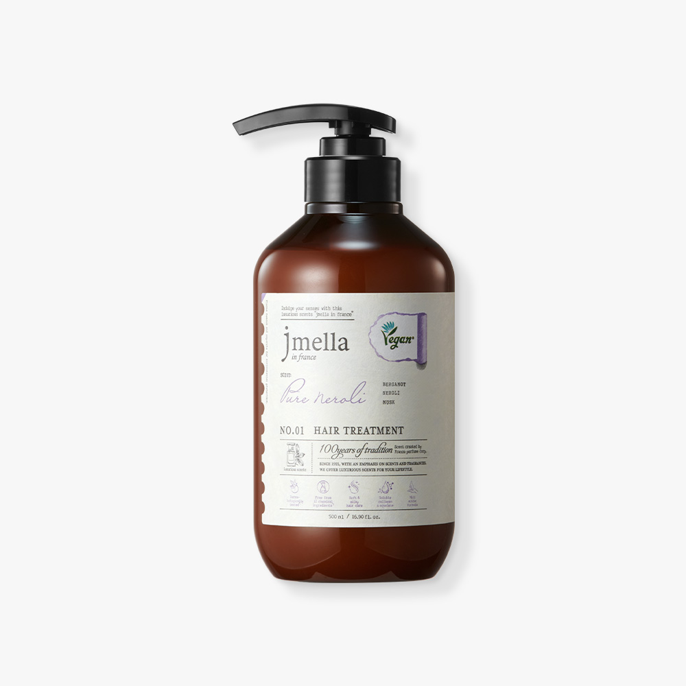 제이멜라 인 프랑스 퓨어 네롤리 비건 헤어케어 2종 샴푸 500ml + 트리트먼트 500ml - 상세 이미지 5