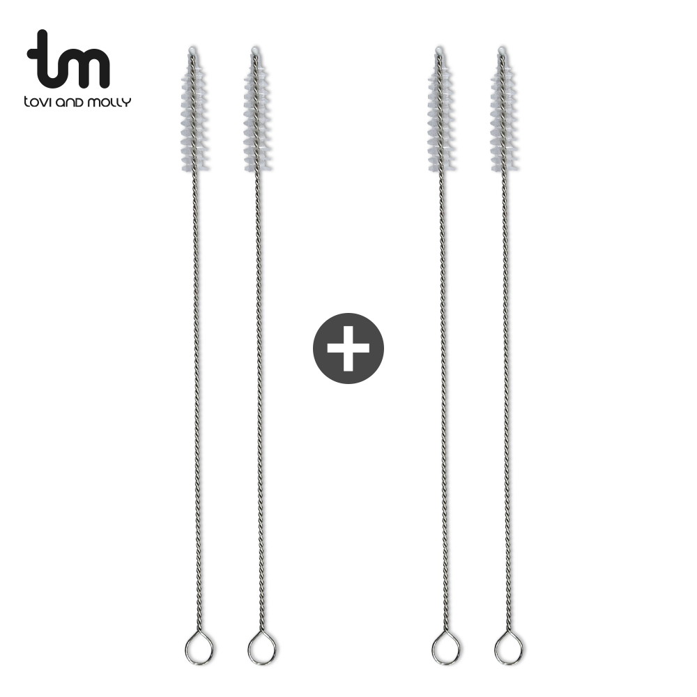 [토비앤몰리] 빨대솔 1+1 모음전 브러쉬 아기빨대 세척솔 올인원 미니 빨대솔