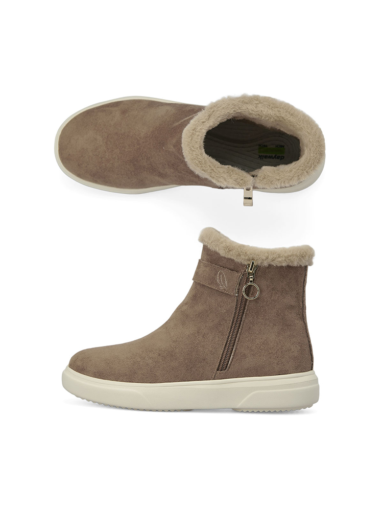 데이워크 발편한 아치깔창 여성 앵클부츠 네쥬 브라운 DW30030-BRWS - 상품 이미지