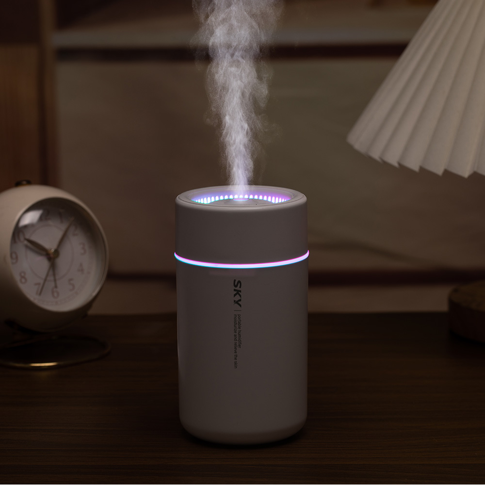 1+1 케어 MH10 C타입 차량용 책상용 초음파 미니 가습기