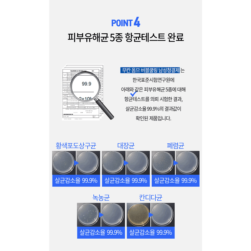 1+1 무칸 남성청결제 70ml 이미지 8