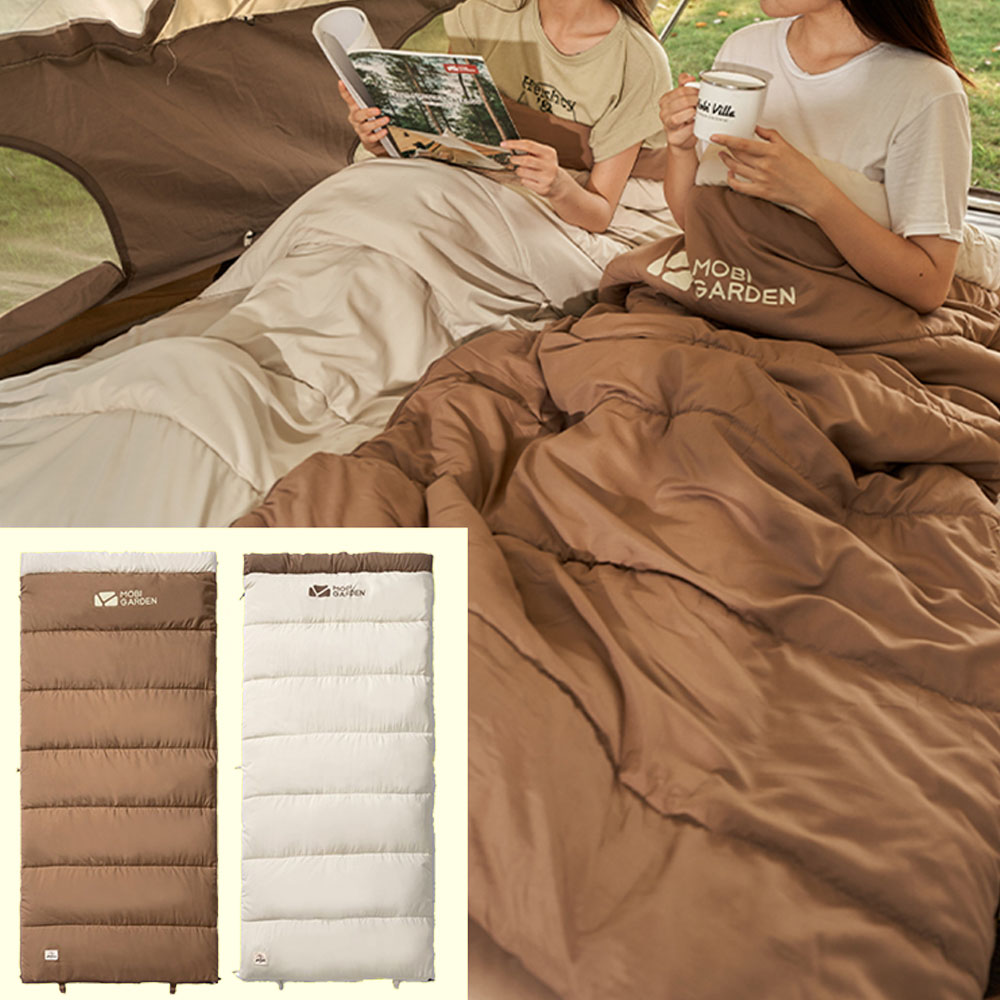 캠핑 침낭 겨울 동계 이불 사계절 경량 싱글
