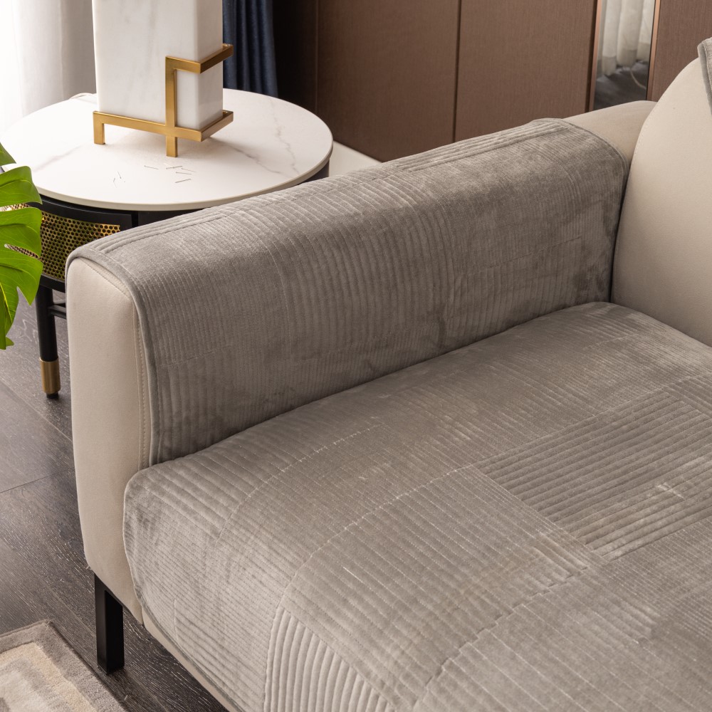 쇼파패드 3인용 쇼파커버 논슬립 기모 소파패드