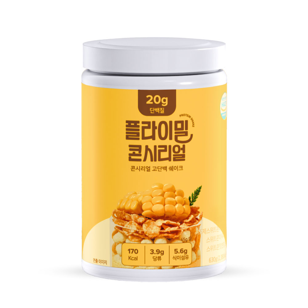 플라이밀 단백질 쉐이크 대용량 콘시리얼, 630g, 1개 - 상세 이미지 2
