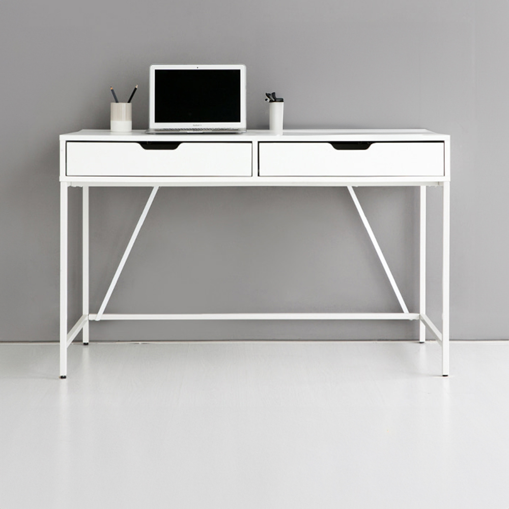 OLAF 책상 서랍2칸 KS1012TB 1200x600mm, 화이트