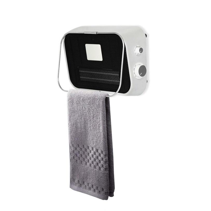 화장실 벽걸이온풍기 욕실 PTC히터 캠핑난로 발히터