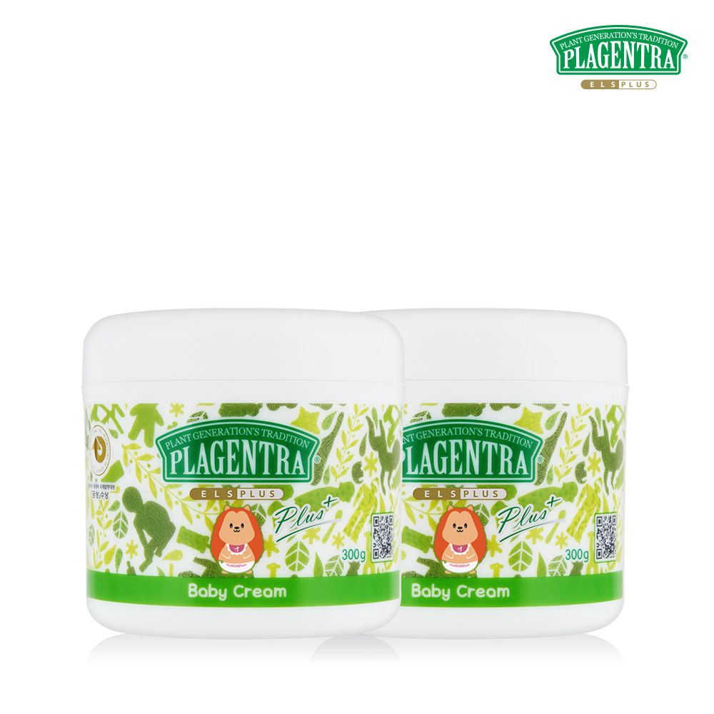 [집중보습] 프라젠트라 베이비 크림 Plus 300ml, 2개
