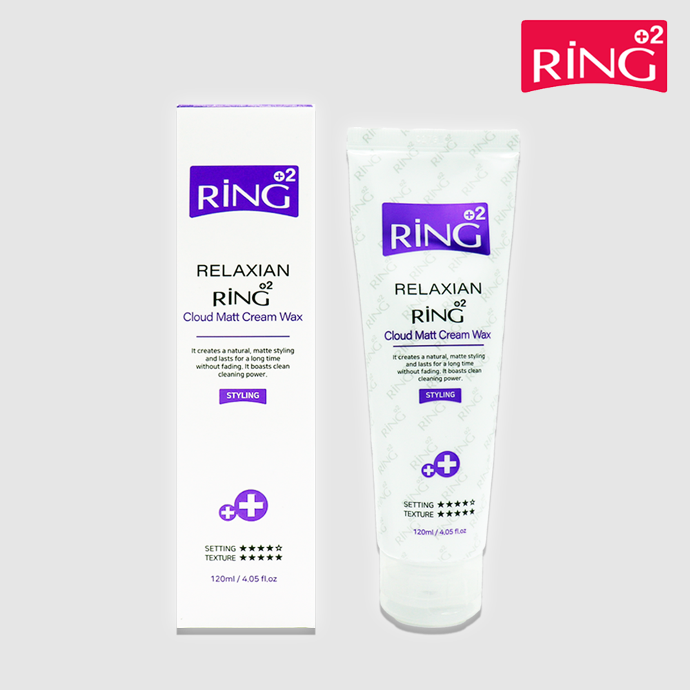 링플러스투 릴렉시안 클라우드 매트 크림 왁스 120g 하드 세팅