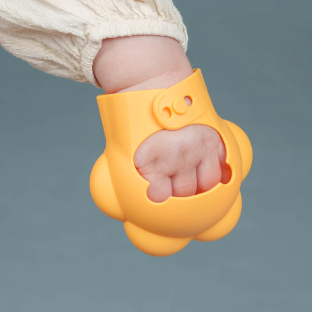 심통 실리콘 국민 손목 양손 아기 손싸개 글러브 치발기 2세대 보관케이스포함 단품구매가능