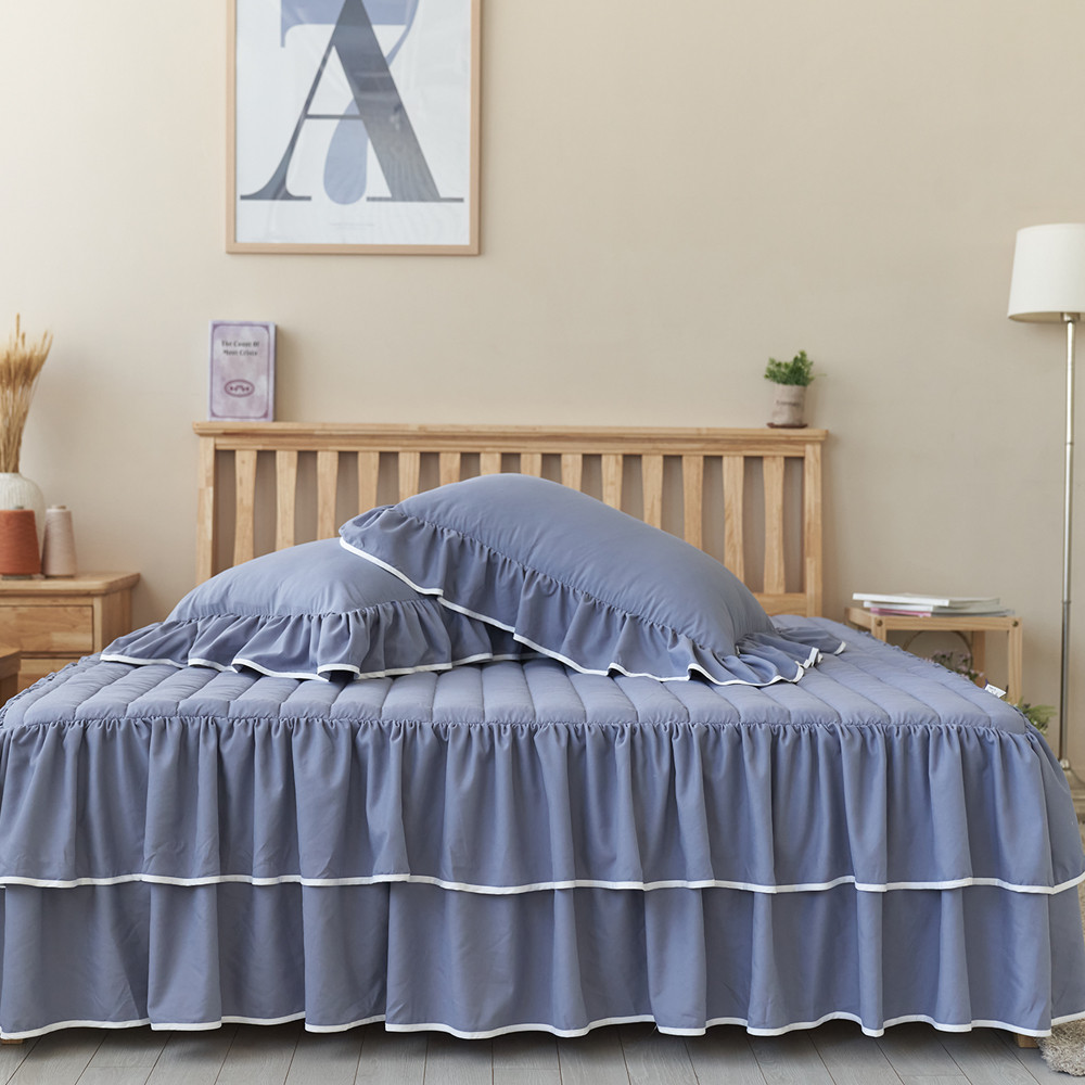 류금숙 라인 실키케어 항균프릴 이중프릴침대커버 SS/Q/K/SK 국내생산