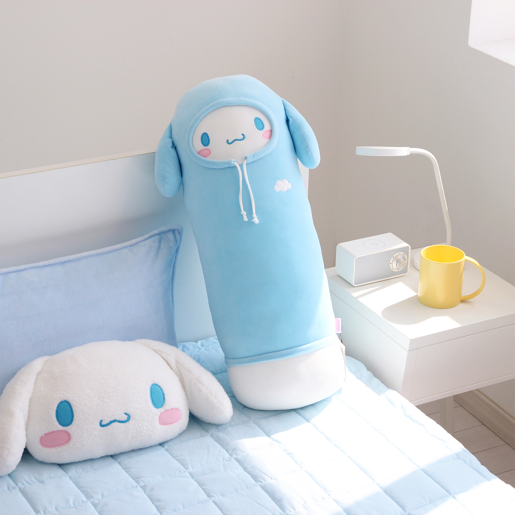 산리오 시나모롤 바디필로우 후드