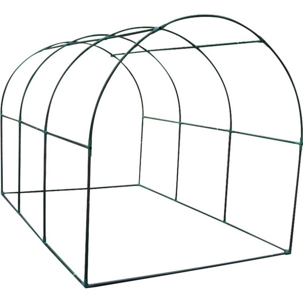 비닐하우스 활대 조립식 텃밭 온실 지지대 프레임 1.6x2x2m - 상품 이미지