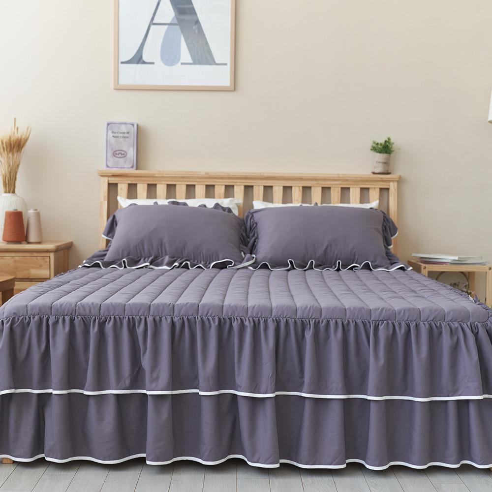 류금숙 라인 실키케어 항균프릴 이중프릴침대커버 SS/Q/K/SK 국내생산