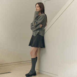 [제로스트릿]클라우디 플리츠 스커트 CLOUDY PLEATS SKIRT ... 착용 후기 | 사이즈/핏 총정리 - 상품 이미지 3