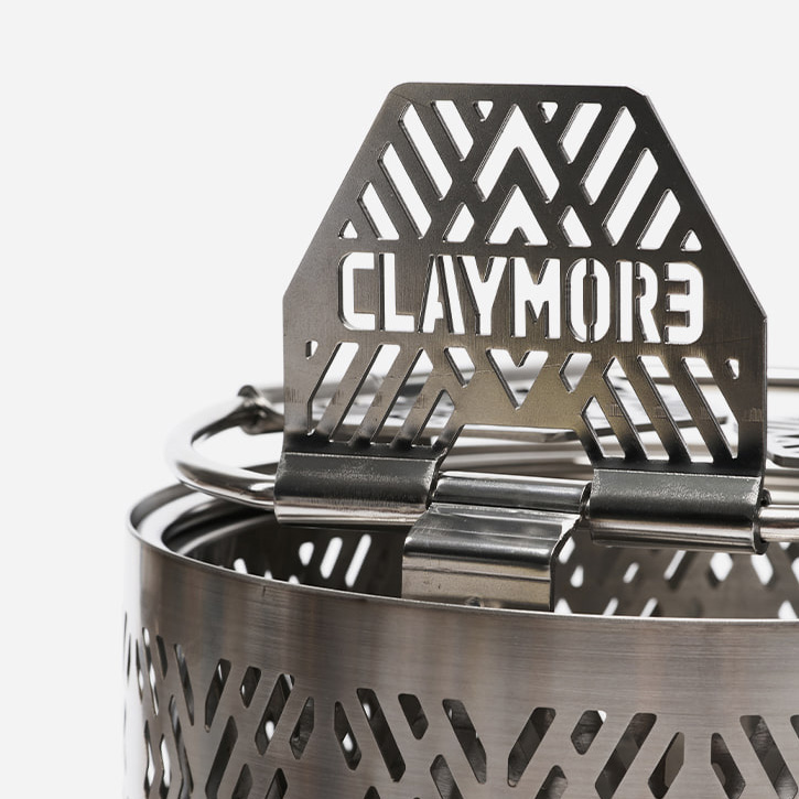 크레모아 아르더 33 캠핑 화로대 원형 그릴 휴대용 바베큐 스테인리스 접이식 불멍