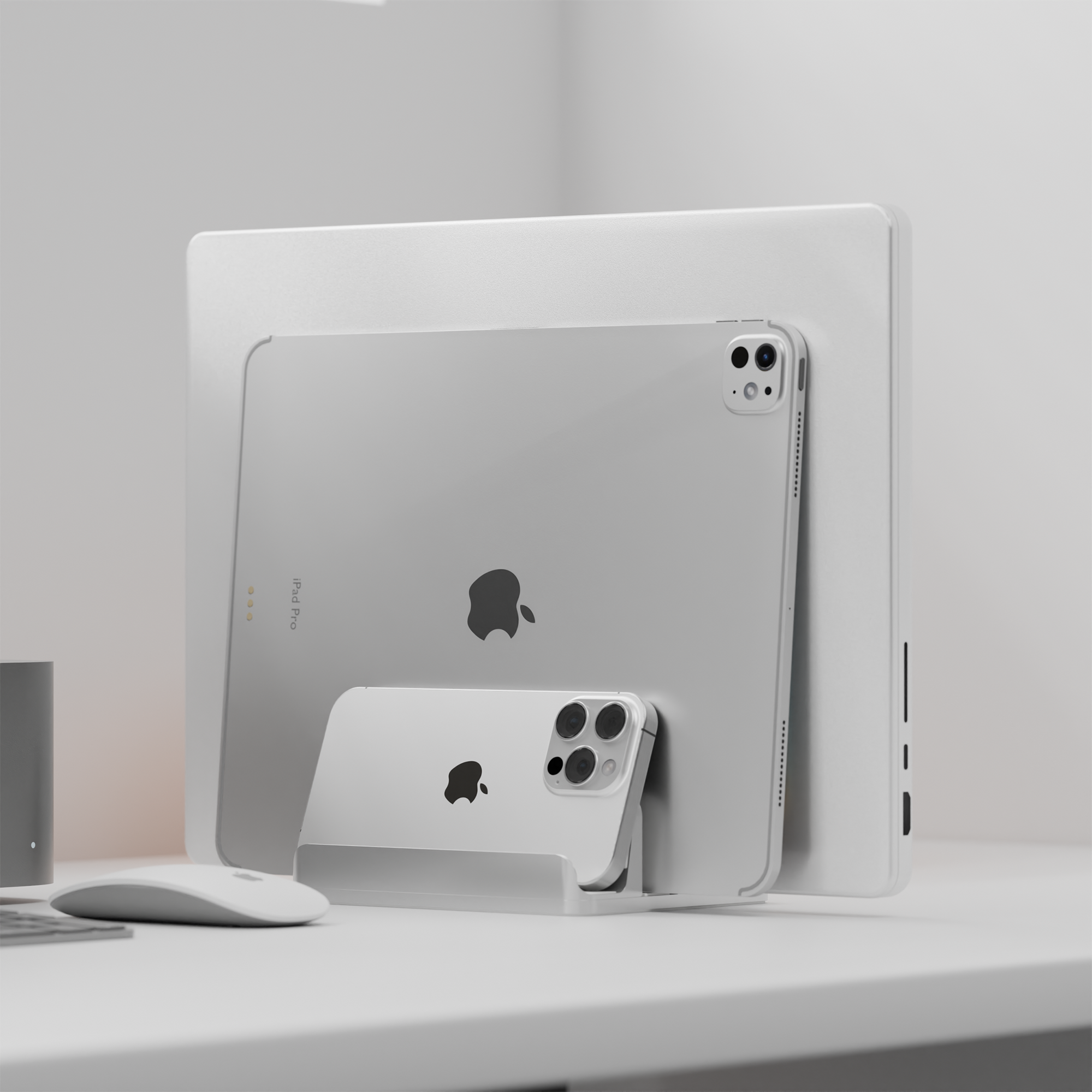 니케 맥북 노트북 거치대 수직 스탠드 클램쉘 맥미니 꽂이 세로 알루미늄 1슬롯 상세 이미지 6