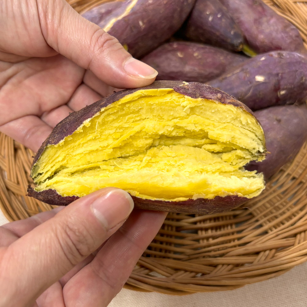 2025 햇고구마 싸리재마을 밤고구마 5kg(꼬마,보통) 퍽퍽한 밤맛 고구마 - 상세 이미지 4