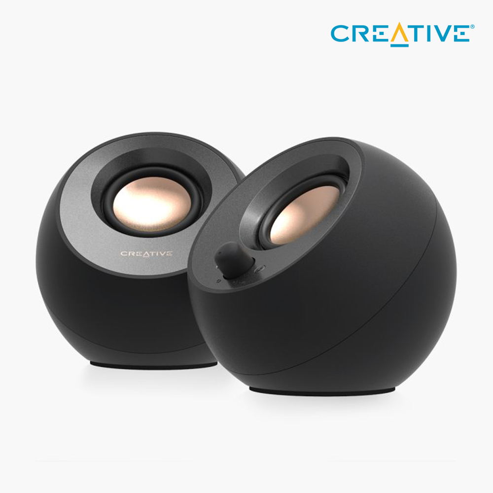 [리뷰 이벤트] CREATIVE PEBBLE V3 스피커 블랙