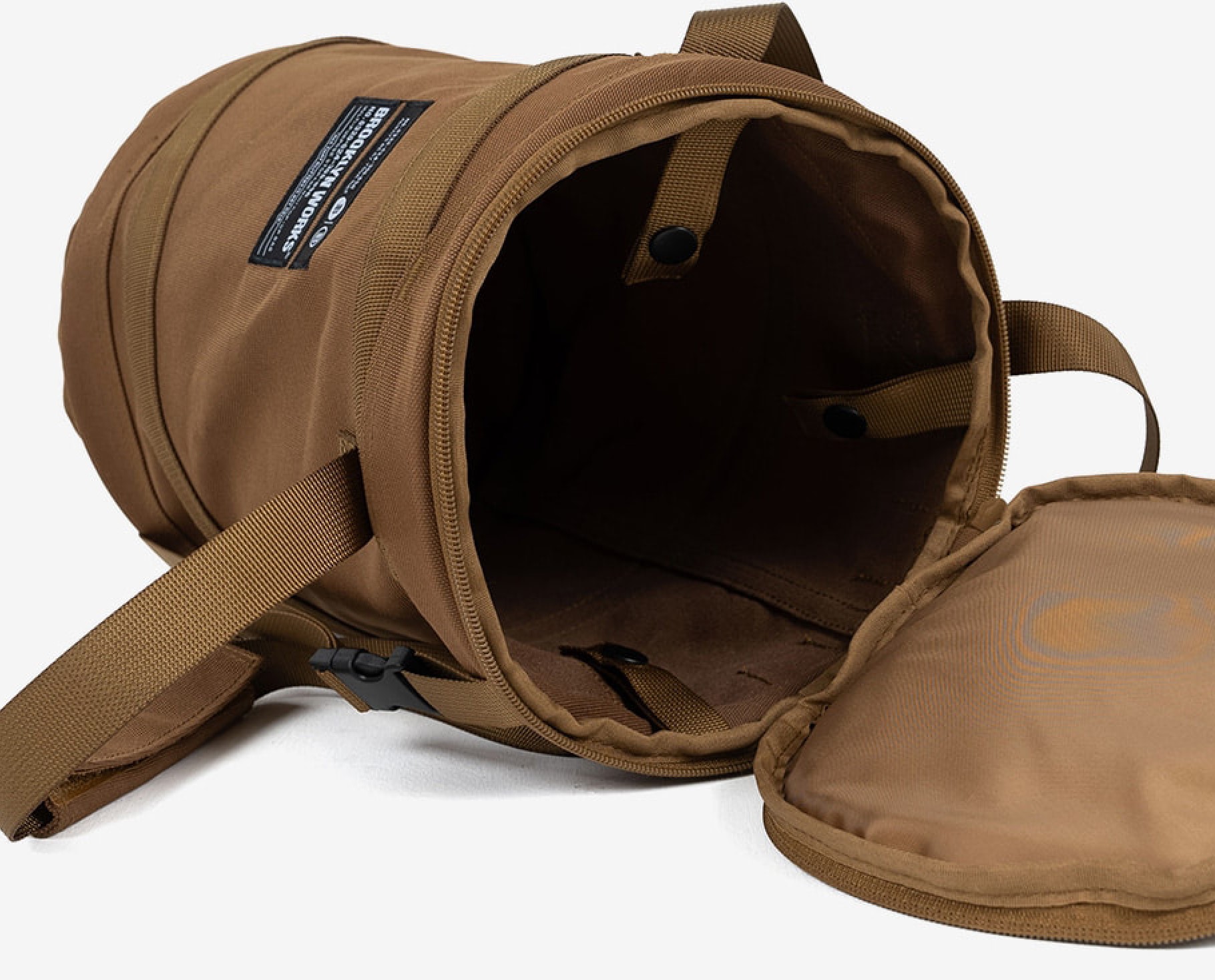 브루클린웍스 팝업 백 미니 휴지통 쓰레기통 바스켓 접이식 휴대용