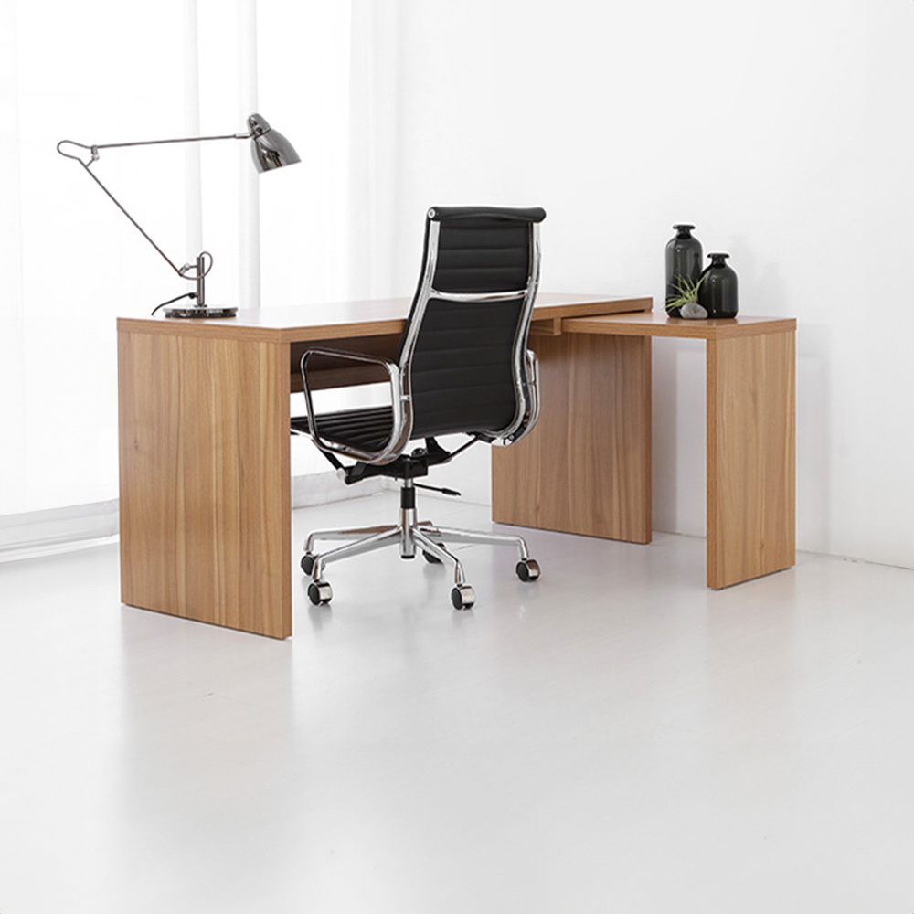 피크 확장형 책상 1500mmx585mmx730mm, 라이트브라운4964.2473 이미지 7