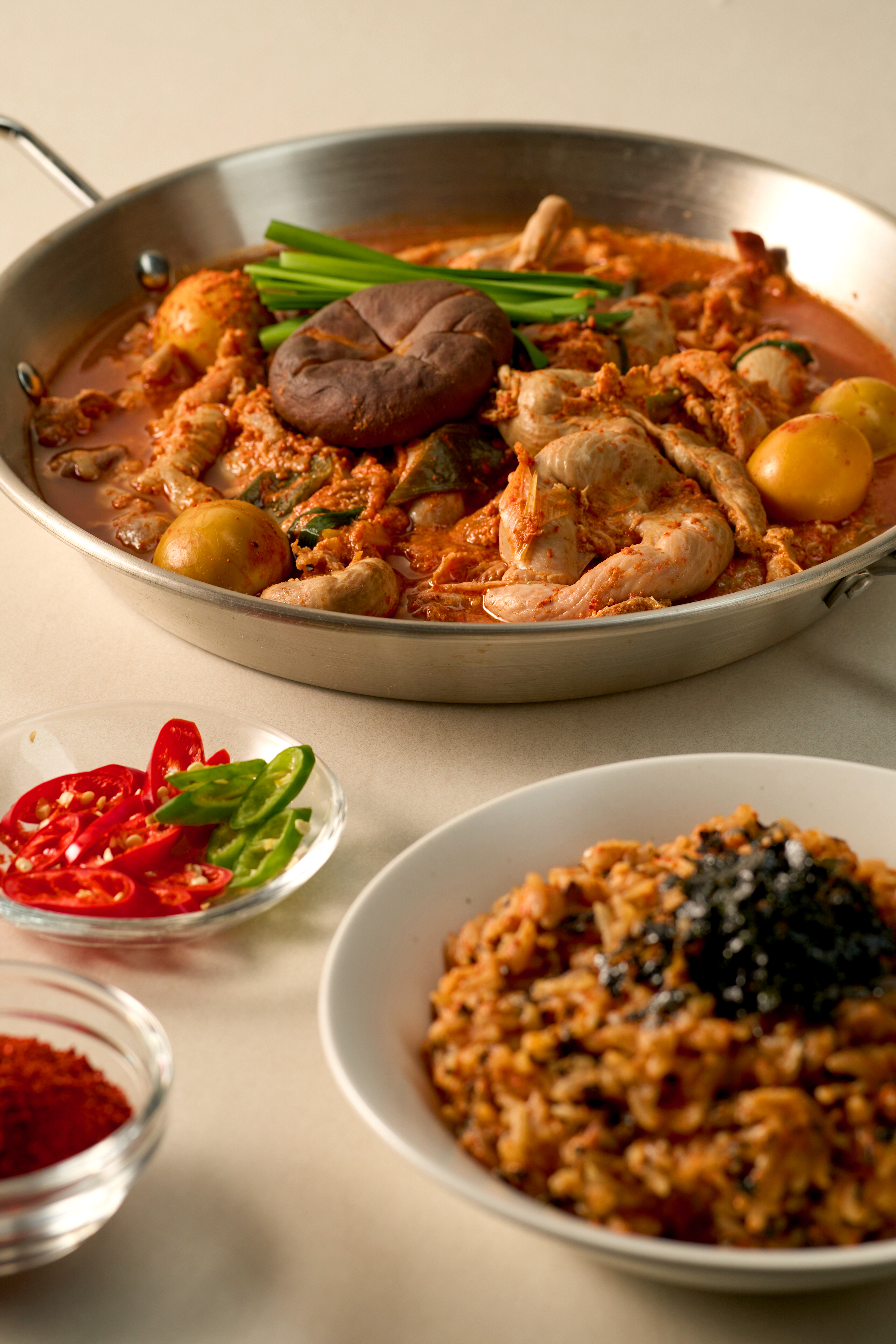 닭 내장탕 700g(2,3인분) 내장 전골 곱창 알집 알탕 찌게 국물 간편식 밀키트 야식 - 상세 이미지 5