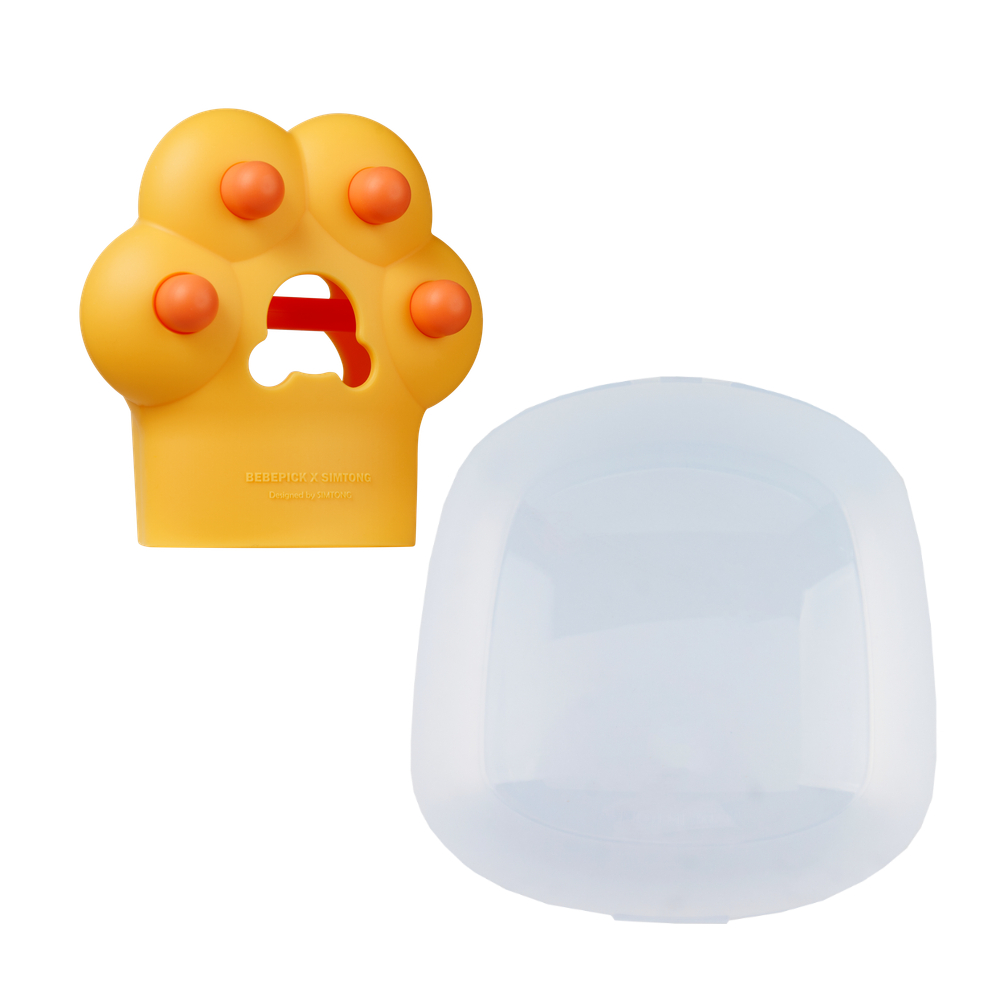 심통 실리콘 국민 손목 양손 아기 손싸개 글러브 치발기 2세대 보관케이스포함 단품구매가능