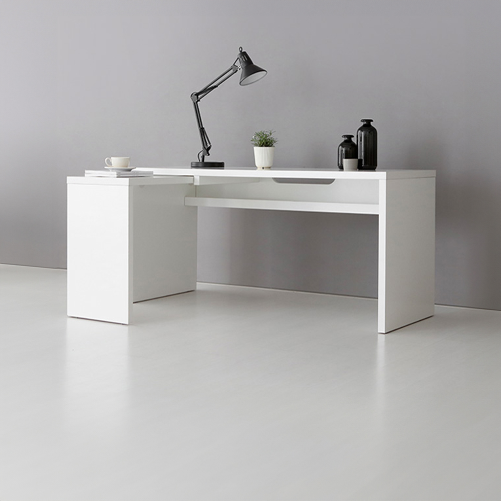 피크 확장형 책상 1500mmx585mmx730mm, 화이트 4068.2484 - 상세 이미지 4