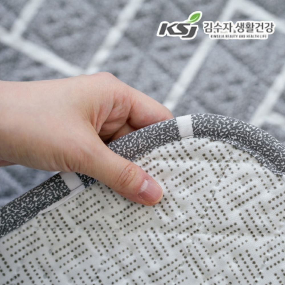 한일의료기 탄소매트 워셔블 전기요 전자파없는 침대 전기장판 1인용