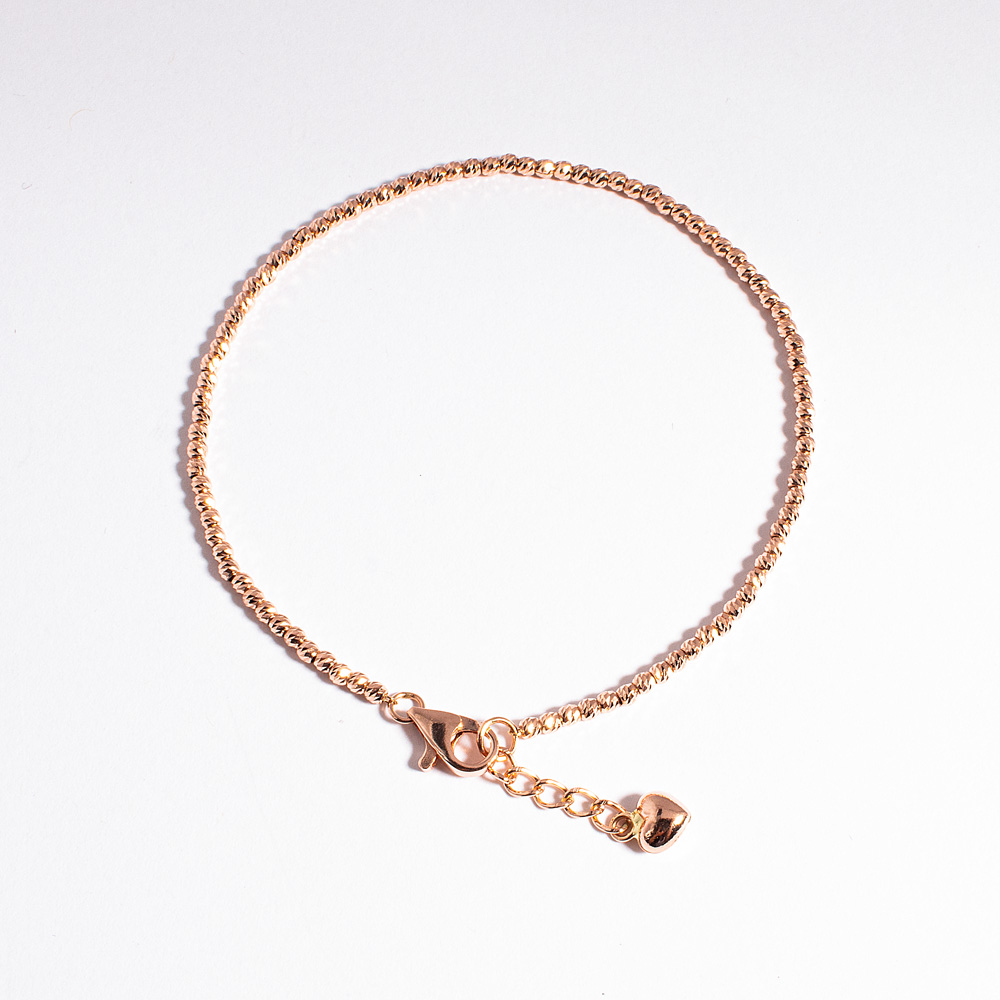 2mm 레인 볼 체인 한줄 팔찌 심플 데일리 레이어드 여자 선물 기념일 18K