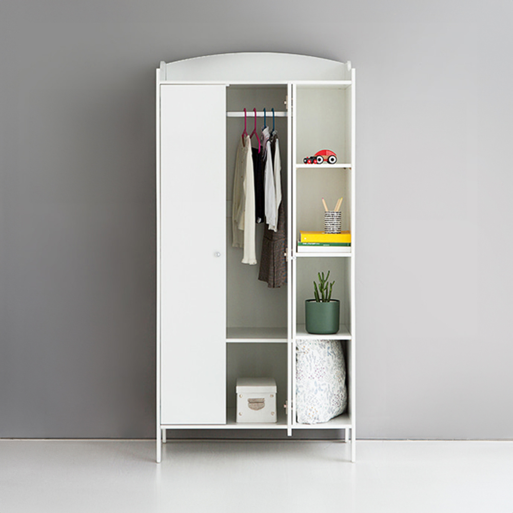 PIPAN 옷장 KS1015STB 890x500x1865mm, 화이트 2604.3284 - 상세 이미지 4