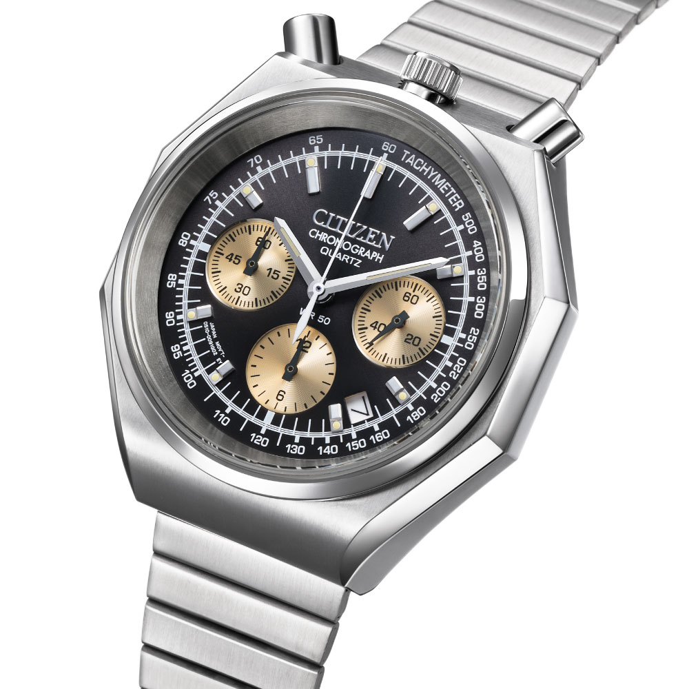 시티즌 CITIZEN 레코드라벨 츠노 크로노 한정판 AN3700-54E 검판 - 상세 이미지 4