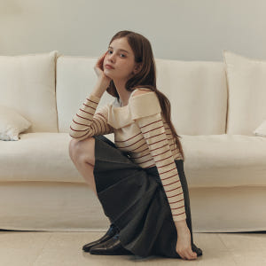 [제로스트릿]클라우디 플리츠 스커트 CLOUDY PLEATS SKIRT ... 착용 후기 | 사이즈/핏 총정리 - 상품 이미지 2
