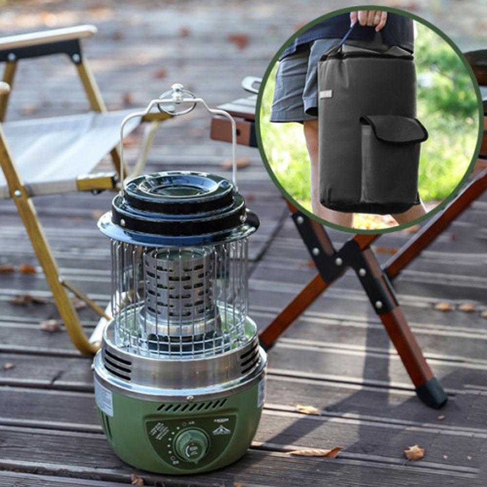 캠핑가스난로 휴대용히터 야외용미니 현장용 원통형난로