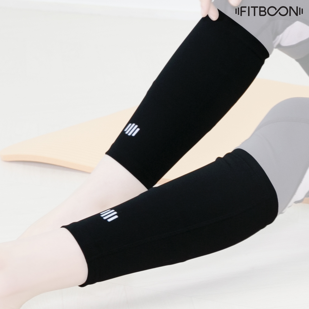 핏분 부분땀복 남여공용 안보이게 살빼기 다이어트 종아리 2pcs - 상세 이미지 4