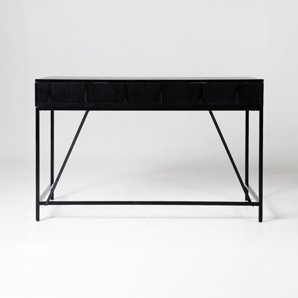 OLAF 책상 서랍2칸 KS1012TB 1200x600mm, 블랙 9622.7272