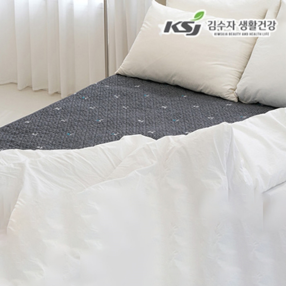 한일의료기 탄소매트 워셔블 전기요 전자파없는 침대 전기장판 1인용