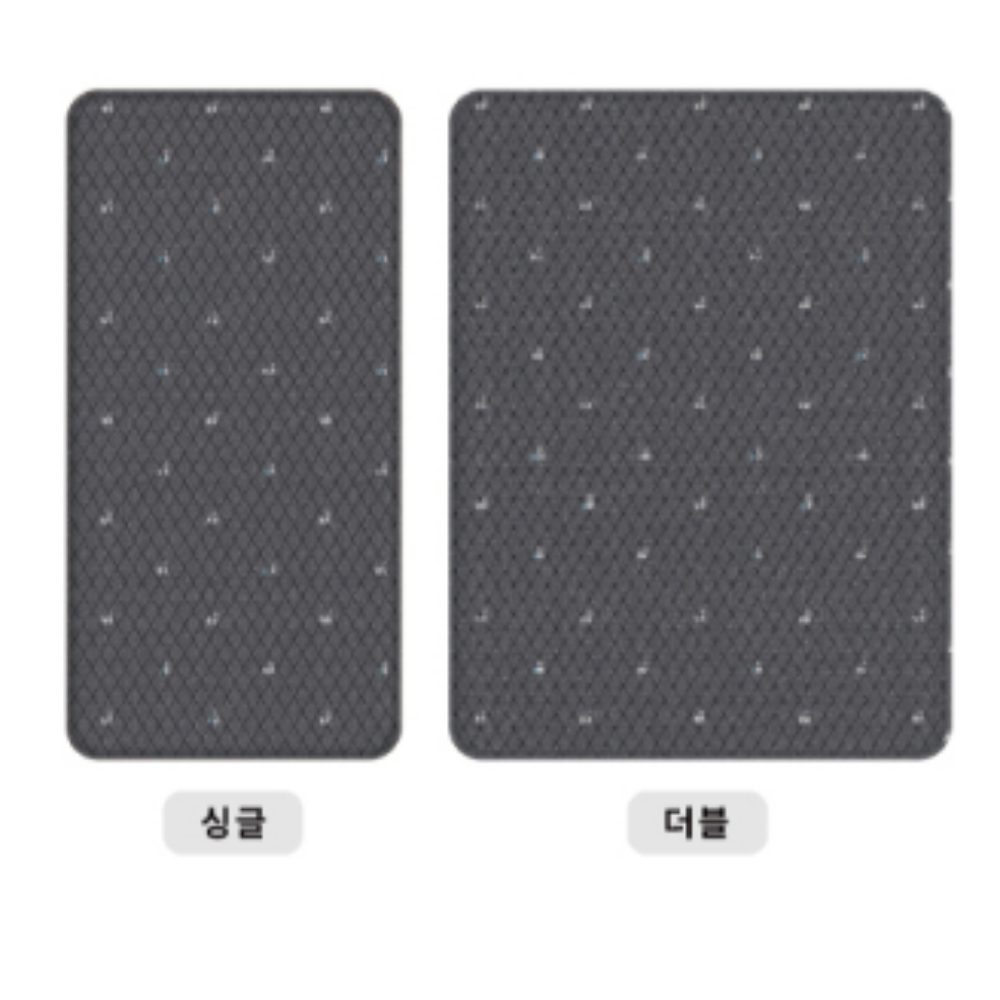 한일의료기 탄소매트 워셔블 전기요 전자파없는 침대 전기장판 1인용