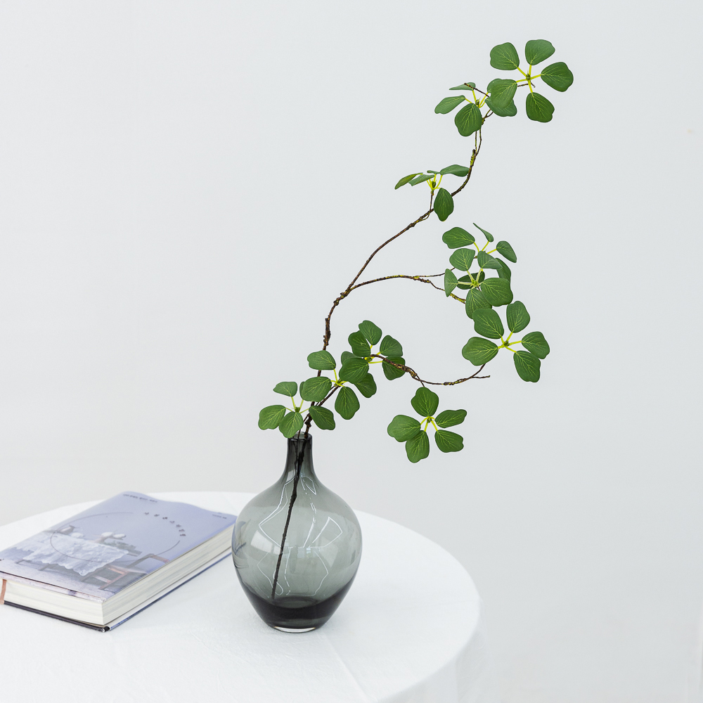 생화같은 그린리프 가지 조화 장식 인테리어 넝쿨 식물 s - 상세 이미지 4