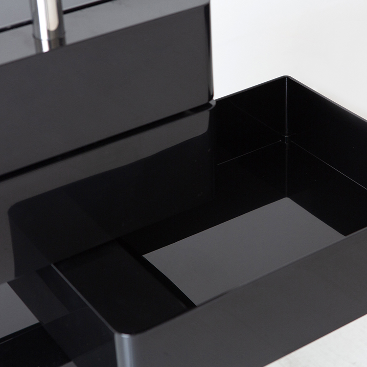 빙그리 회전서랍 트롤리 7단 블랙 3747.3474