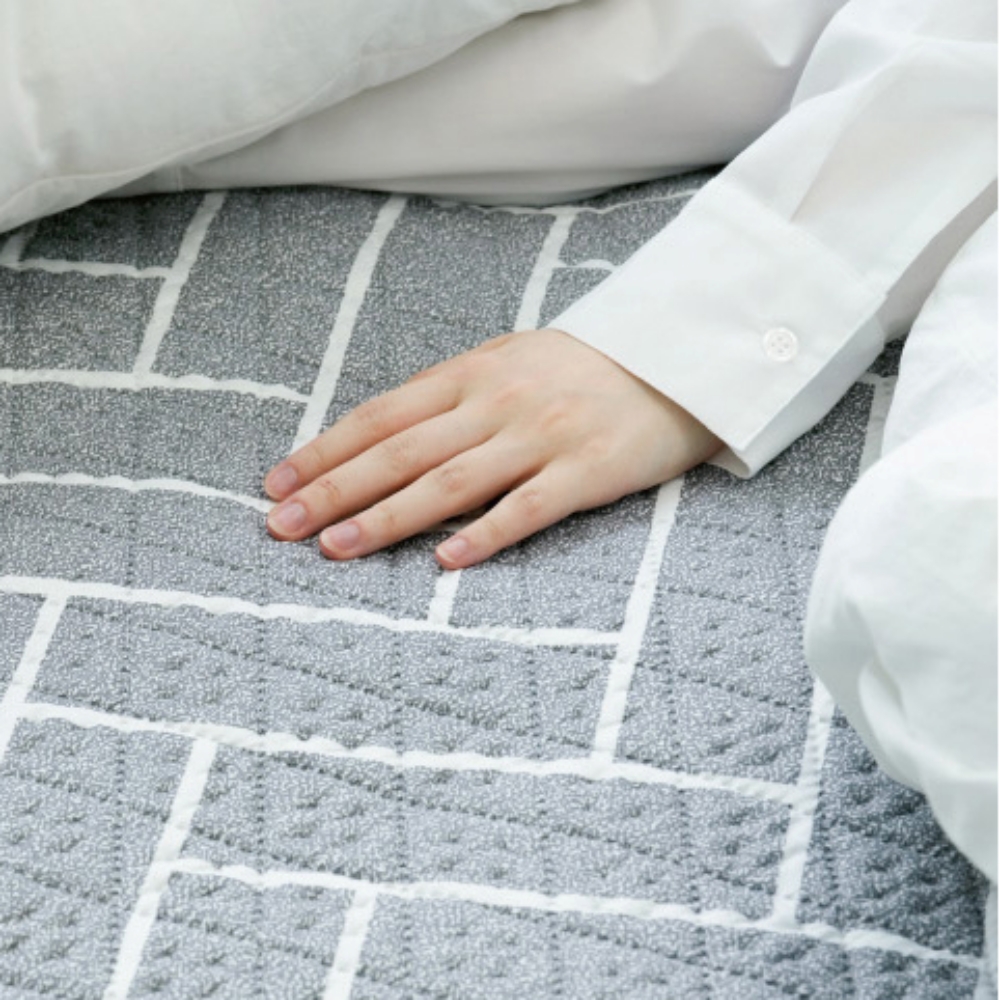한일의료기 탄소매트 워셔블 전기요 전자파없는 침대 전기장판 1인용
