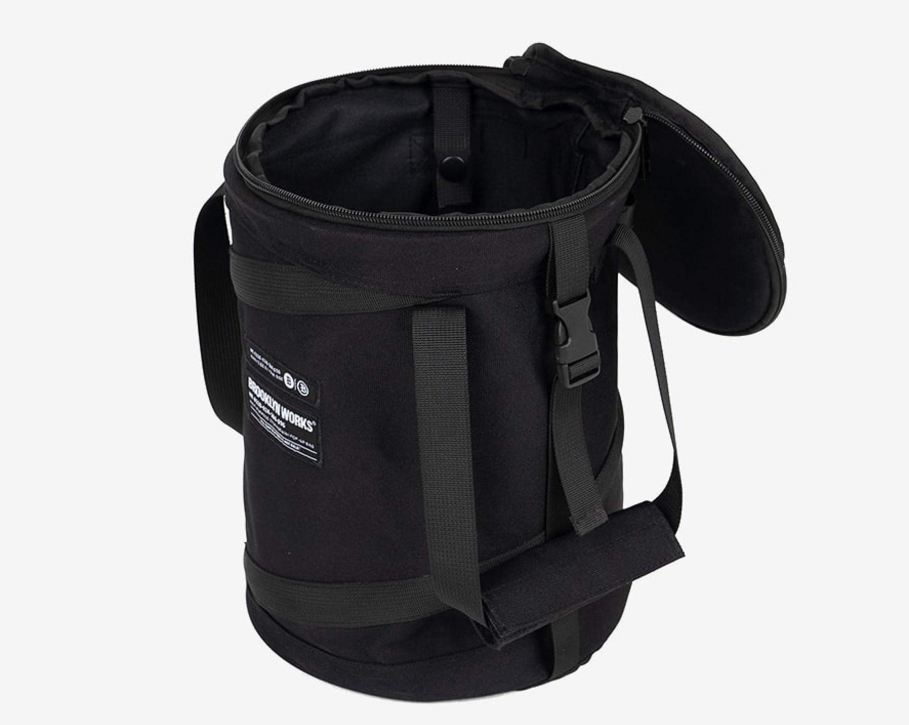 브루클린웍스 팝업 백 미니 휴지통 쓰레기통 바스켓 접이식 휴대용