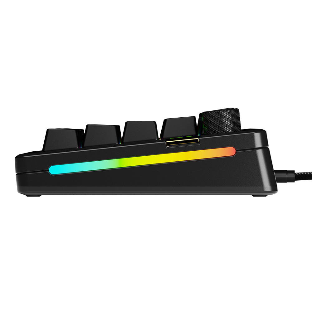 글로리어스 GMMK3 PRO HE 65% Prebuilt 커스텀 래피드 트리거 유선 게이밍 키보드(블랙/실버) - 상세 이미지 4