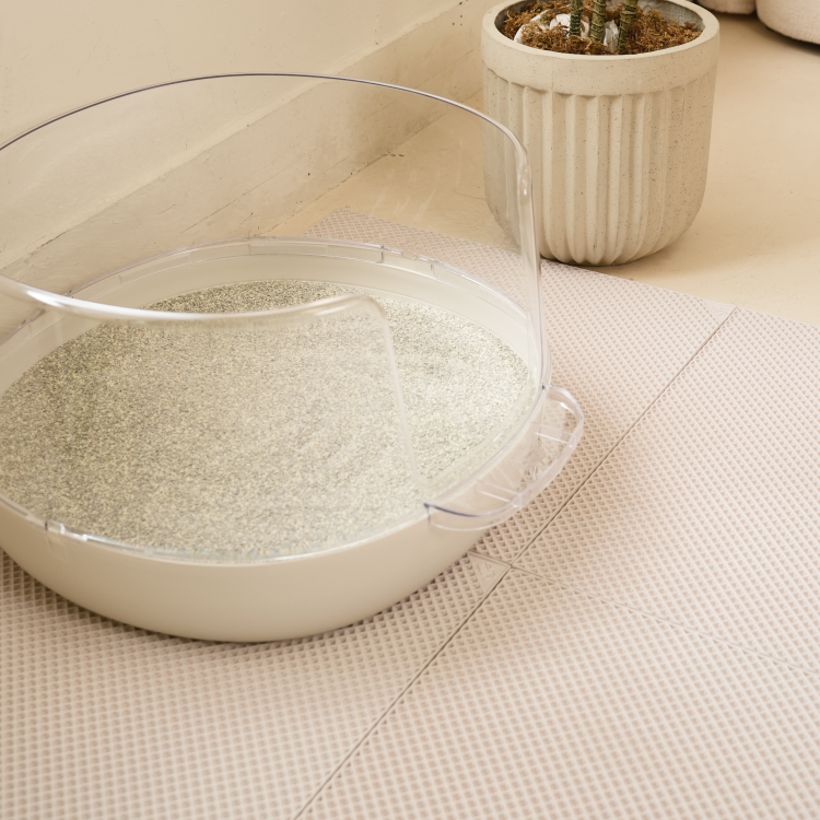 냥쌤 캐치 고양이 모래 매트 화장실 사막화방지 발판 패드 대형