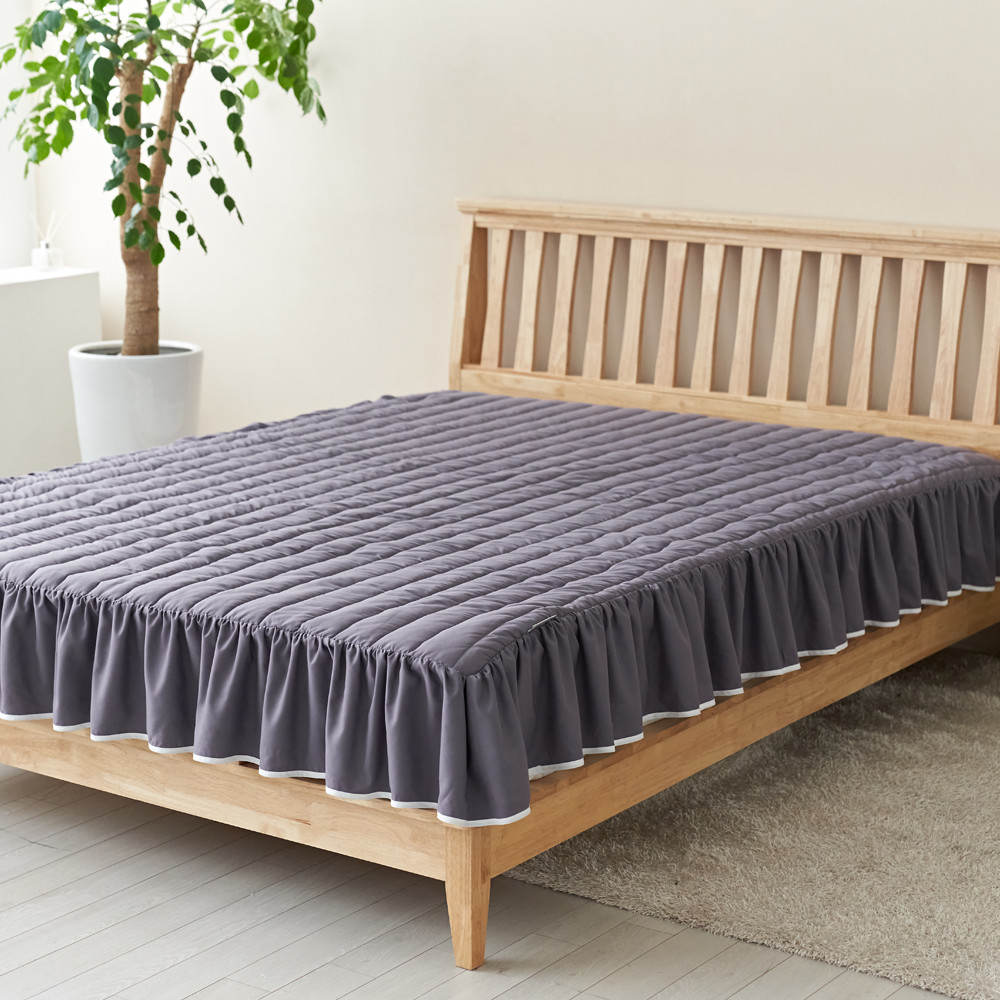 류금숙 라인 실키케어 항균프릴 숏매트커버 SS/Q/K/SK 국내생산