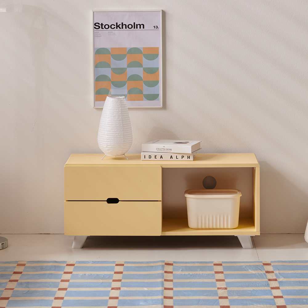 윈썸 릴리 미니 원룸 1인가구 티비다이 거실 TV장식장 800 거실장